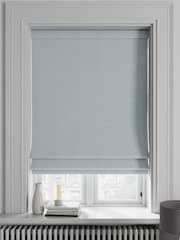 Duck Egg Blue Noah Made To Measure Roman Blind - Image 1 of 6