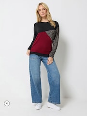 M&Co Animal Cutabout Long Sleeve Jumper - Imagen 2 de 6