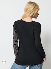 M&Co Animal Cutabout Long Sleeve Jumper - Imagen 3 de 6