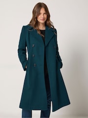 M&Co Green Tailored Coat - Image 1 of 6