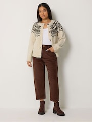 M&Co Petite Fairisle cardigan - Billede 3 af 7