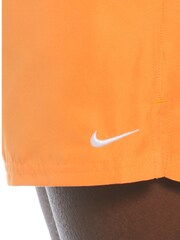 Nike Orange 5 Inch Essential Volley Swim Shorts - Image 6 of 7