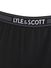 Lyle & Scott Black 100% Cotton Cash And Pyjama Set - Image 5 of 7