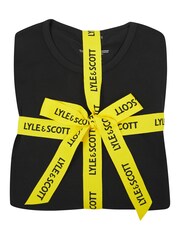 Lyle & Scott Black 100% Cotton Cash And Pyjama Set - Image 7 of 7
