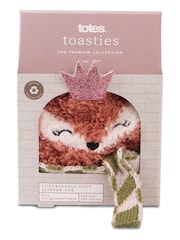 Totes Fox Ladies Novelty Supersoft Socks - Image 5 of 5