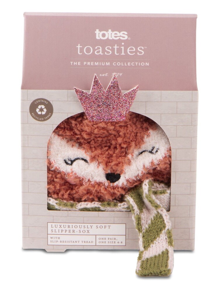 Totes Fox Ladies Novelty Supersoft Socks - Image 5 of 5