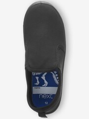 Black Slip-On Plimsolls - Image 3 of 4