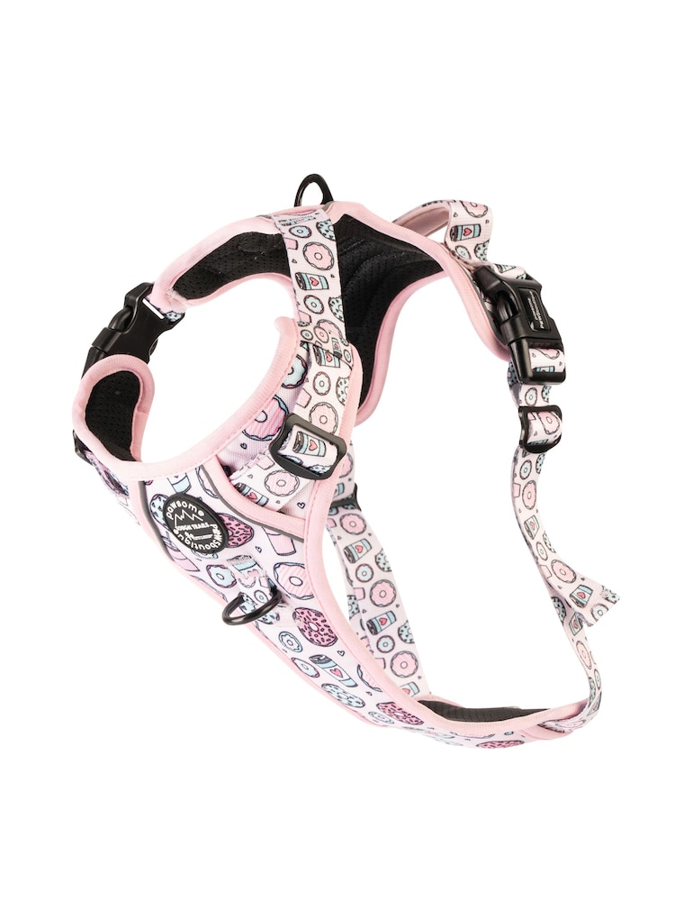 Pawsome Paws Boutique Pink blue Tough Trails Dog Harness - Image 4 of 4