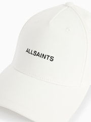 AllSaints White London Baseball Cap - Image 4 of 4
