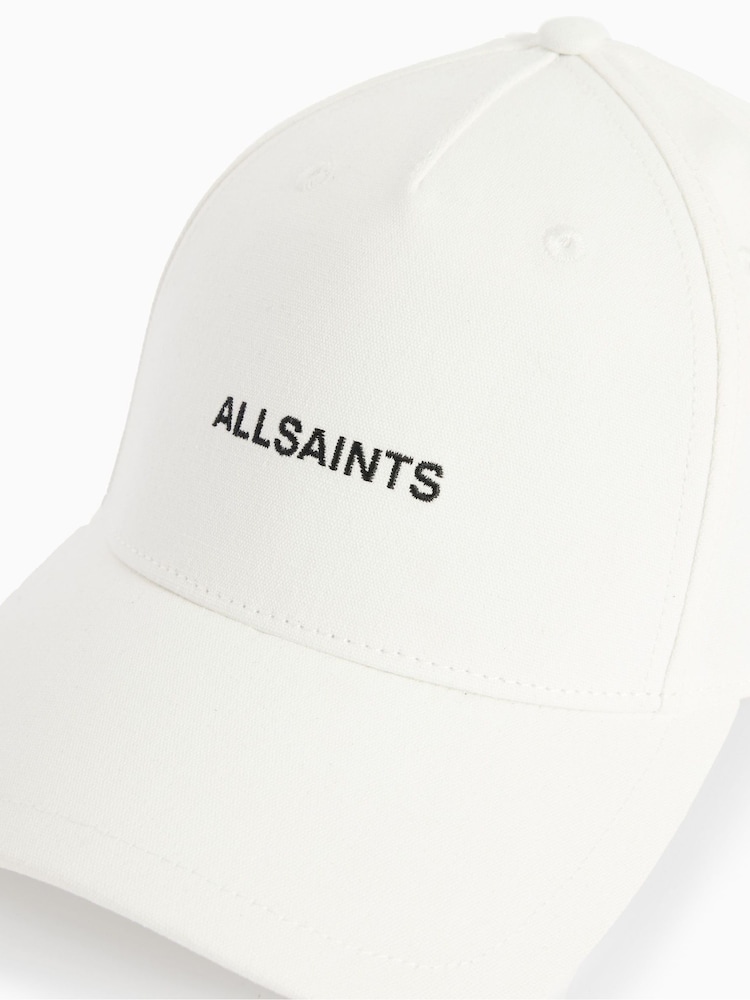 AllSaints White London Baseball Cap - Image 4 of 4