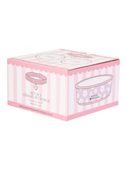 Pawsome Paws Boutique Set of 2 Pink/Blue Ceramic Pet Bowls - Image 5 of 5