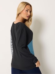 M&Co Green Animal Print Jumper - Image 3 of 6