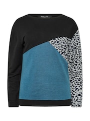 M&Co Green Animal Print Jumper - Image 5 of 6