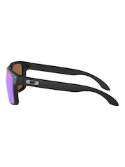 Oakley Holbrook Black/Blue Sunglasses - Image 10 of 13