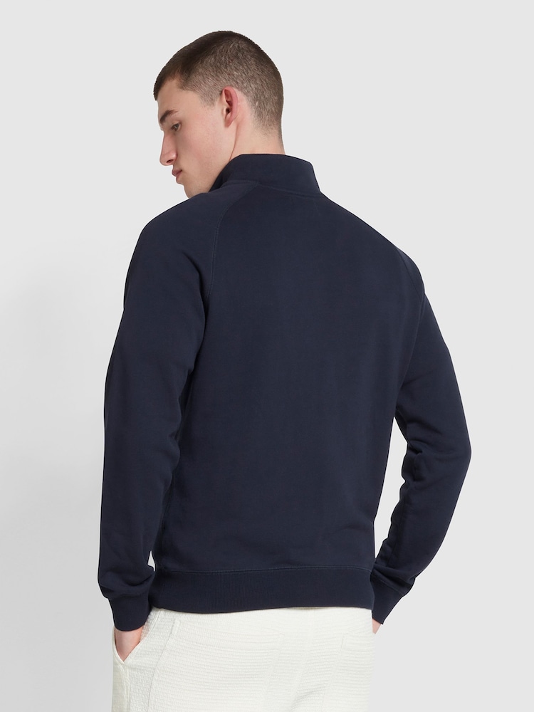 Farah Jim Quarter Zip Sweatshirt - Image 4 of 5