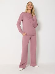 Long Tall Sally Crew Neck Embroidered Logo Sweatshirt - Bild 2 von 6