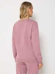 Long Tall Sally Crew Neck Embroidered Logo Sweatshirt - Bild 3 von 6