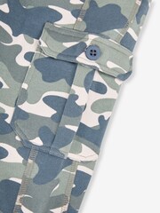Pantalones de chándal cargo con estampado de camuflaje para niño de Jojo Maman Bébé - Imagen 3 de 3