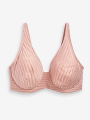 Navy/Pink DD+ Non Pad Full Cup Bras 2 Pack - Image 4 of 4