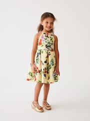 Baker by Ted Baker Floral Belted Scuba Dress - Image 3 of 8