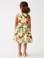 Baker by Ted Baker Floral Belted Scuba Dress - Image 4 of 8