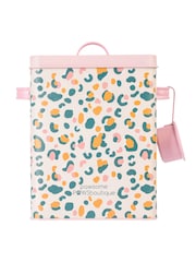 Pawsome Paws Boutique Pink Pet Food Storage Tin With Scoop - Image 3 of 4