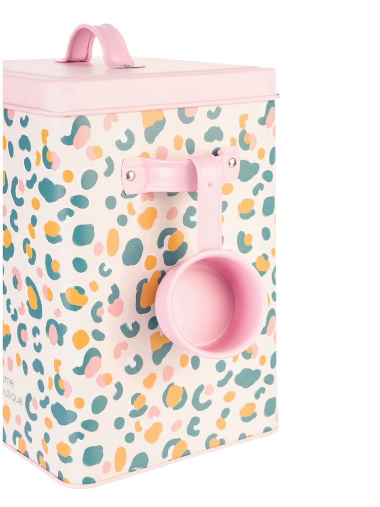 Pawsome Paws Boutique Pink Pet Food Storage Tin With Scoop - Image 4 of 4