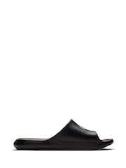 Nike Black Victori One Shower Sliders - Image 1 of 9
