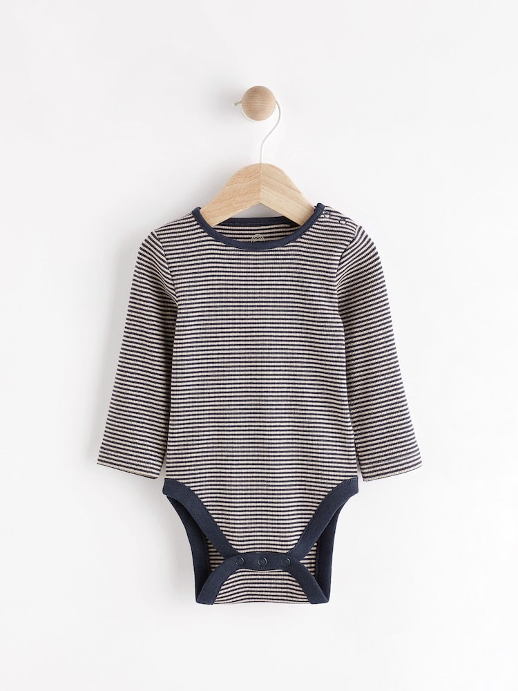 Navy Blue Star Jersey Baby Dungarees And Bodysuit (0mths-2yrs) - Image 3 of 10