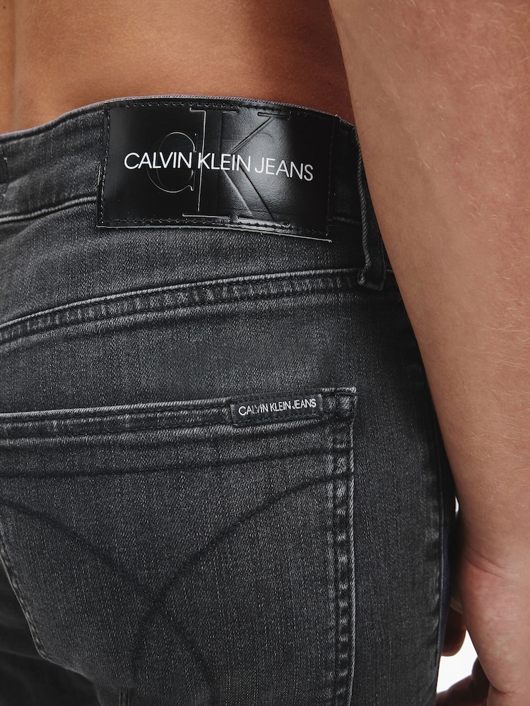 Calvin Klein Jeans Grey Ckj 016 Skinny Jeans - Image 3 of 3