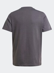 adidas Khaki Green Kids Sportswear 100% Cotton Camo Linear Graphic T-Shirt - Image 8 of 11