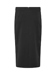 M&Co Black Tab Detail Scuba Pencil Skirt - Image 6 of 6