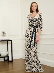 Gina Bacconi Murphy Embroidered Sequin Maxi Dress - Bild 5 von 7
