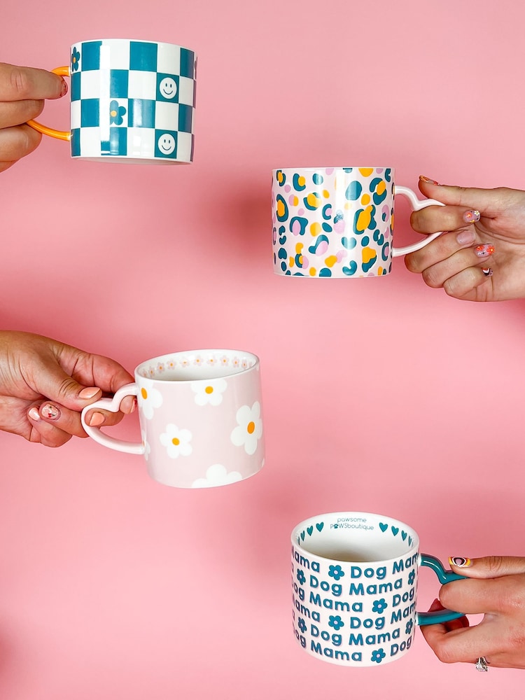 Pawsome Paws Boutique Set of 4 Mugs - Image 1 of 6
