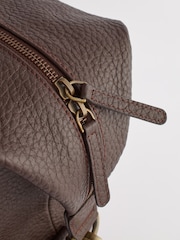 Brown Leather Holdall Bag - Image 11 of 13