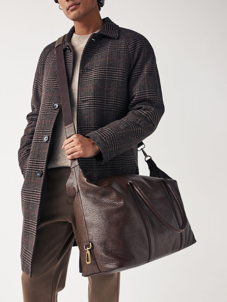 Brown Leather Holdall Bag - Image 2 of 13