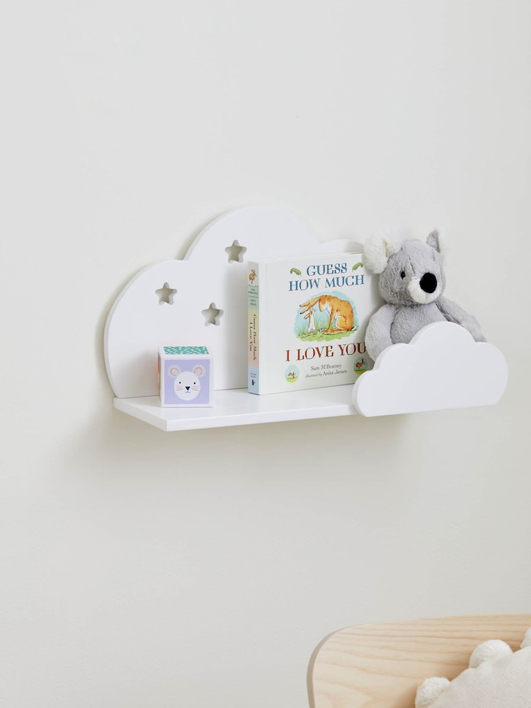 JoJo Maman Bébé Cloud Wall Shelf - Image 1 of 3