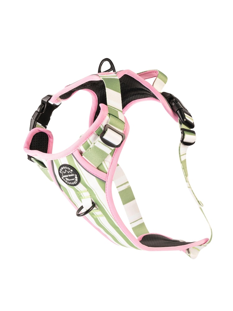 Pawsome Paws Boutique Green Tough Trails Dog Harness - Image 4 of 4 Pawsome Paws Boutique Green Tough Trails Dog Harness - Image 4 of 4