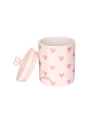 Pawsome Paws Boutique Pink Ceramic Pet Treat Jar - Image 3 of 5