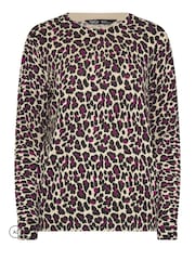 M&Co Natural Petite Animal Printed Jumper - Image 5 of 6