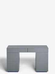 Grey Sloane Glass Collection Luxe Console Dressing Table - Image 2 of 6