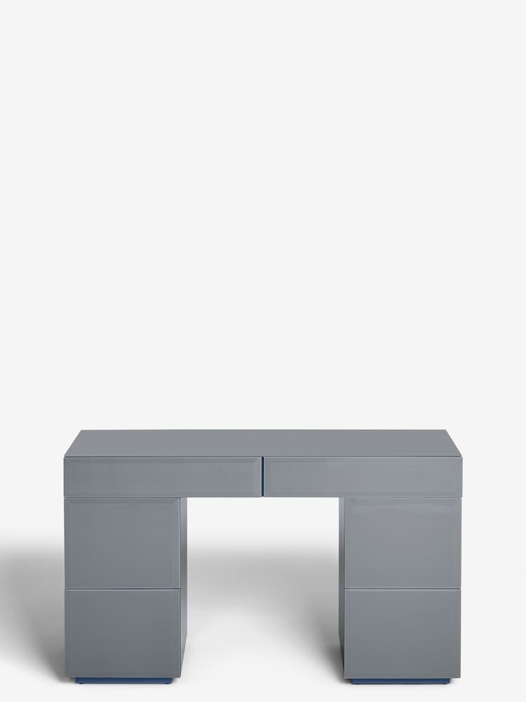 Grey Sloane Glass Collection Luxe Console Dressing Table - Image 2 of 6