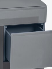 Grey Sloane Glass Collection Luxe Console Dressing Table - Image 6 of 6