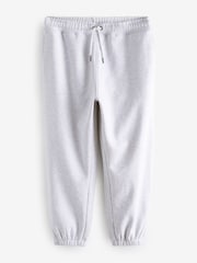 Light Grey Oversized Cotton Blend Cuffed Joggers - Image 7 of 9