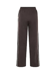 Marrón - Long Tall Sally Piped Wide Leg Joggers - Imagen 6 de 6