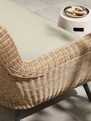 MADE.COM Natural Jonah Garden 3 Seater Sofa Polyrattan - Image 2 of 7