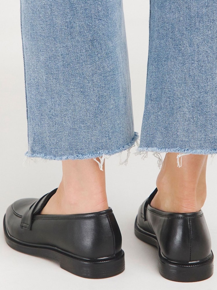 Mocasines clásicos de corte de ancho especial con tira de JD Williams - Imagen 2 de 8
