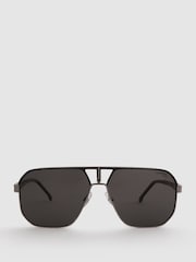 Carrera Eyewear Polarised Rectangular Sunglasses - Image 1 of 4