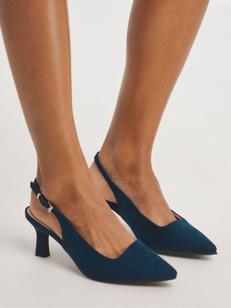 JD Williams Flexi Sole čevelj ali škorenj z visoko, ozko peto, ukrivljeno pod čevelj Slingback čevlji In širok kroj - Slika 1 iz 4 JD Williams Flexi Sole čevelj ali škorenj z visoko, ozko peto, ukrivljeno pod čevelj Slingback čevlji In širok kroj - Slika 1 iz 4