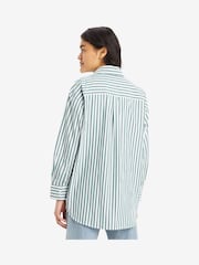Levi's® Stripe Green Lola 100% Cotton Shirt - Image 2 of 5